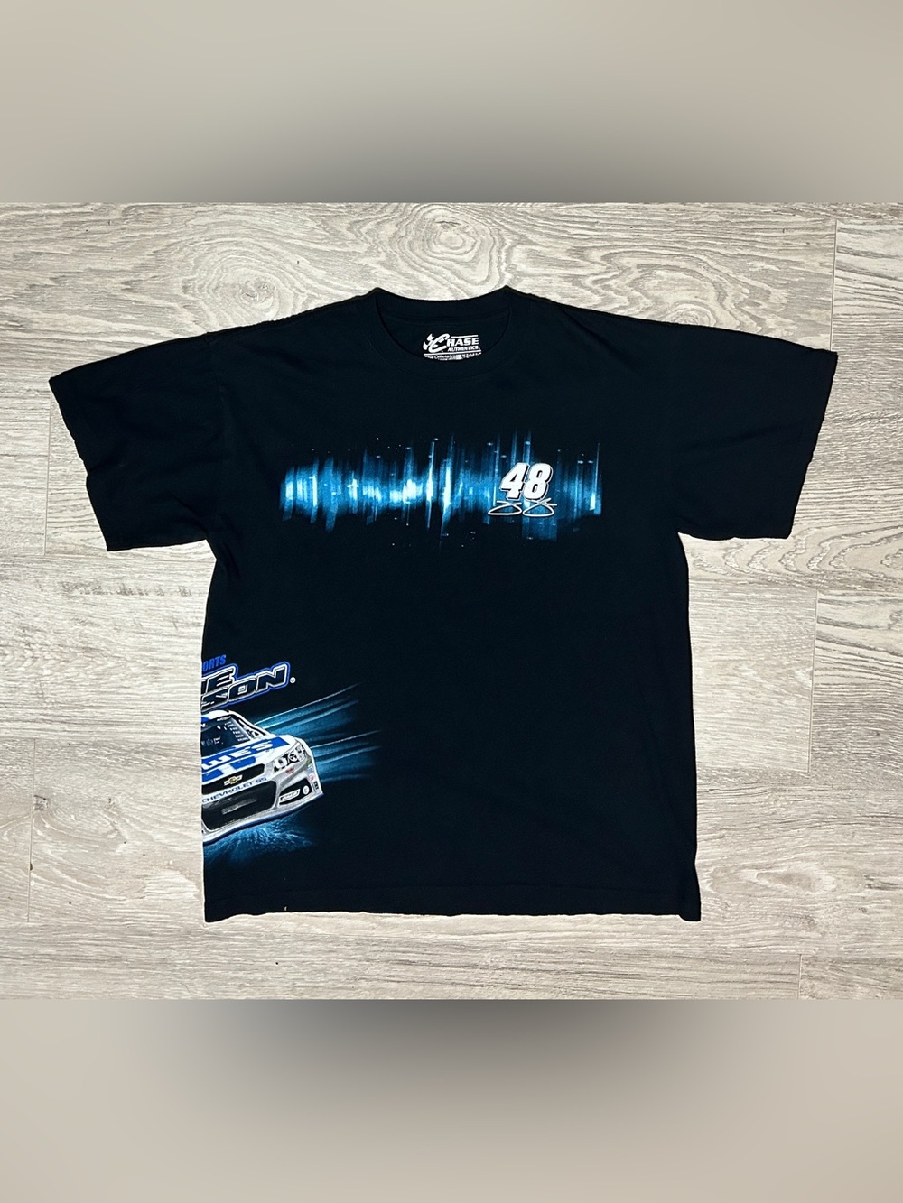 NASCAR Chase Jimmie Johnson Lowes Racing All Over Print Graphic T-Shirt